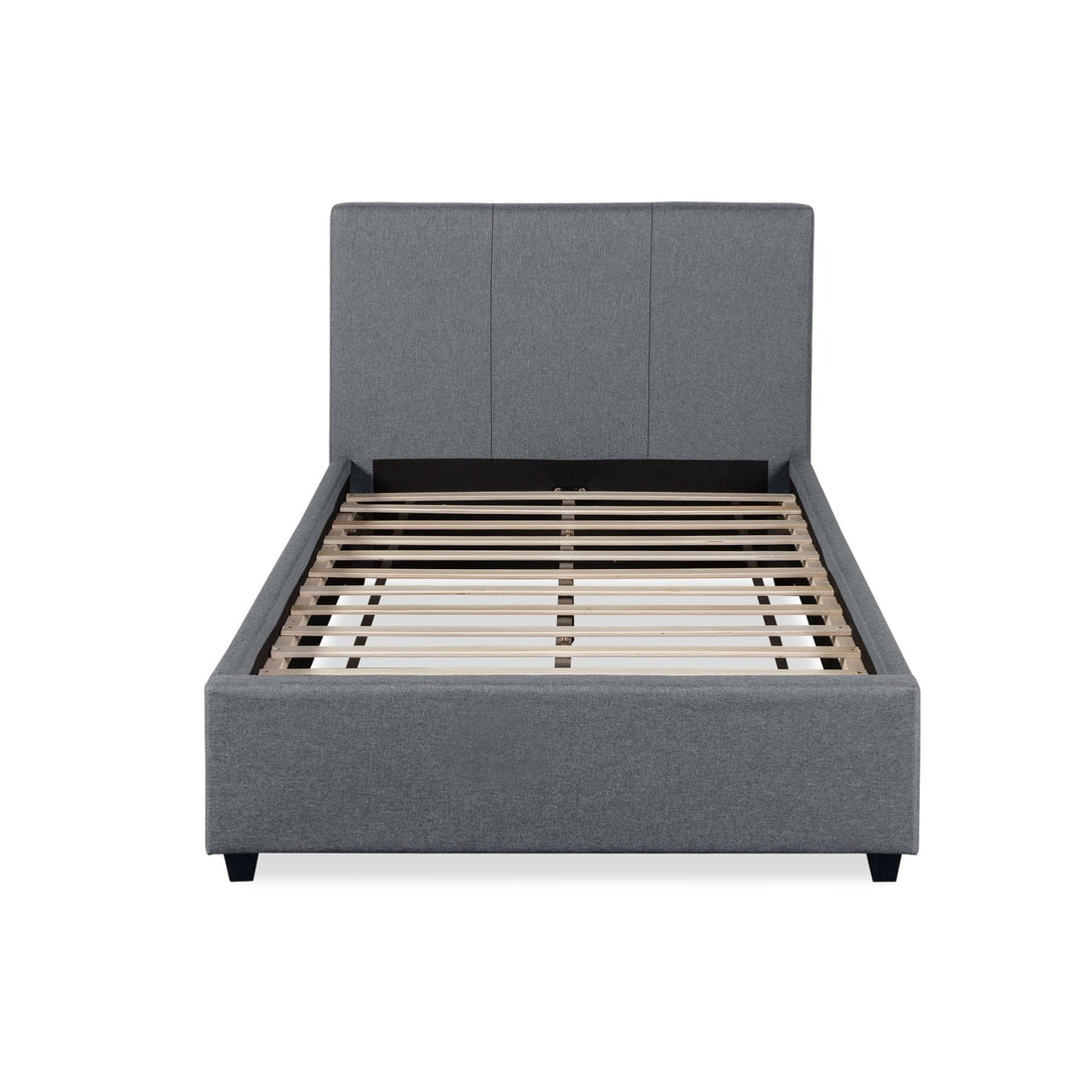 Shasta King Single Bed Frame - Dark Grey