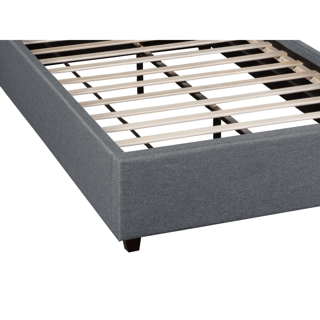 Shasta King Single Bed Frame - Dark Grey
