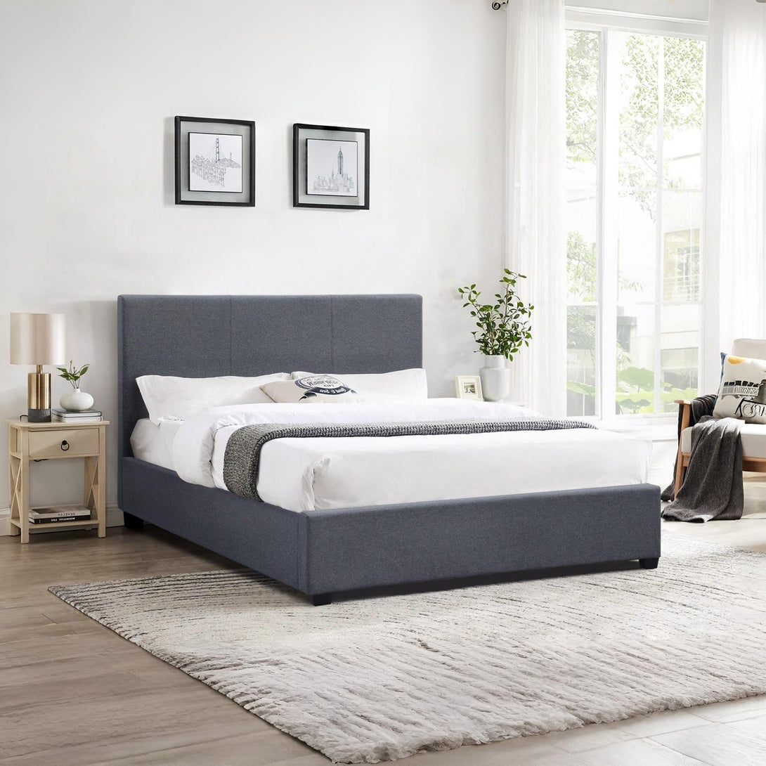 Shasta Double Bed Frame - Dark Grey