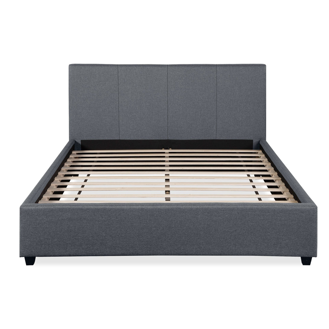 Shasta Queen Bed Frame - Dark Grey