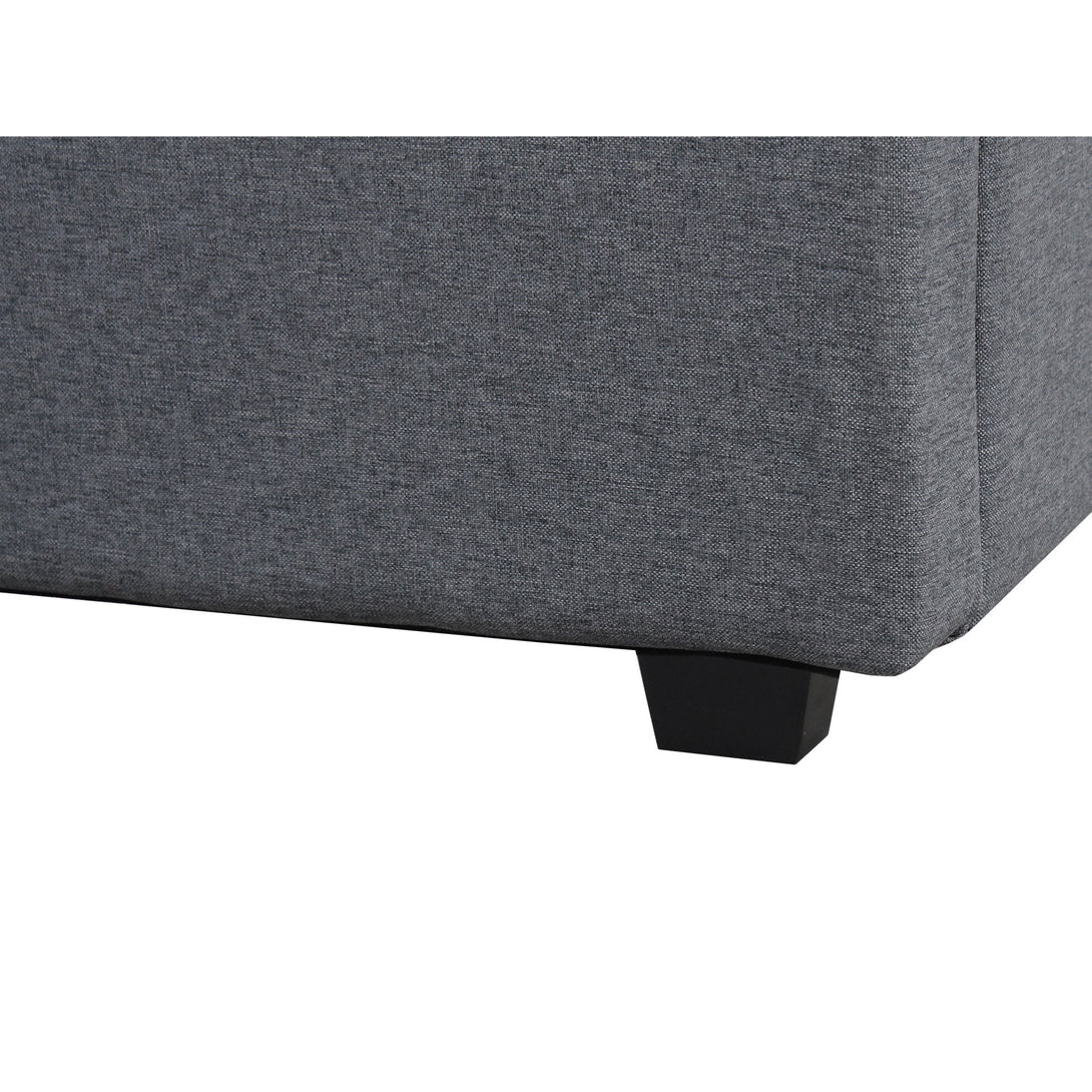 Shasta Queen Bed Frame - Dark Grey
