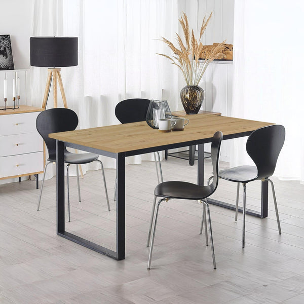Frohna Dining Table Rectangle 160 x 80cm - Oak