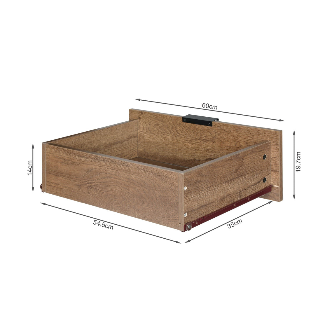 Ocala Tallboy 5 Drawer Chest Dresser - Walnut