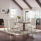 Zoey 6 Piece Upholstered Dining Chair - Beige