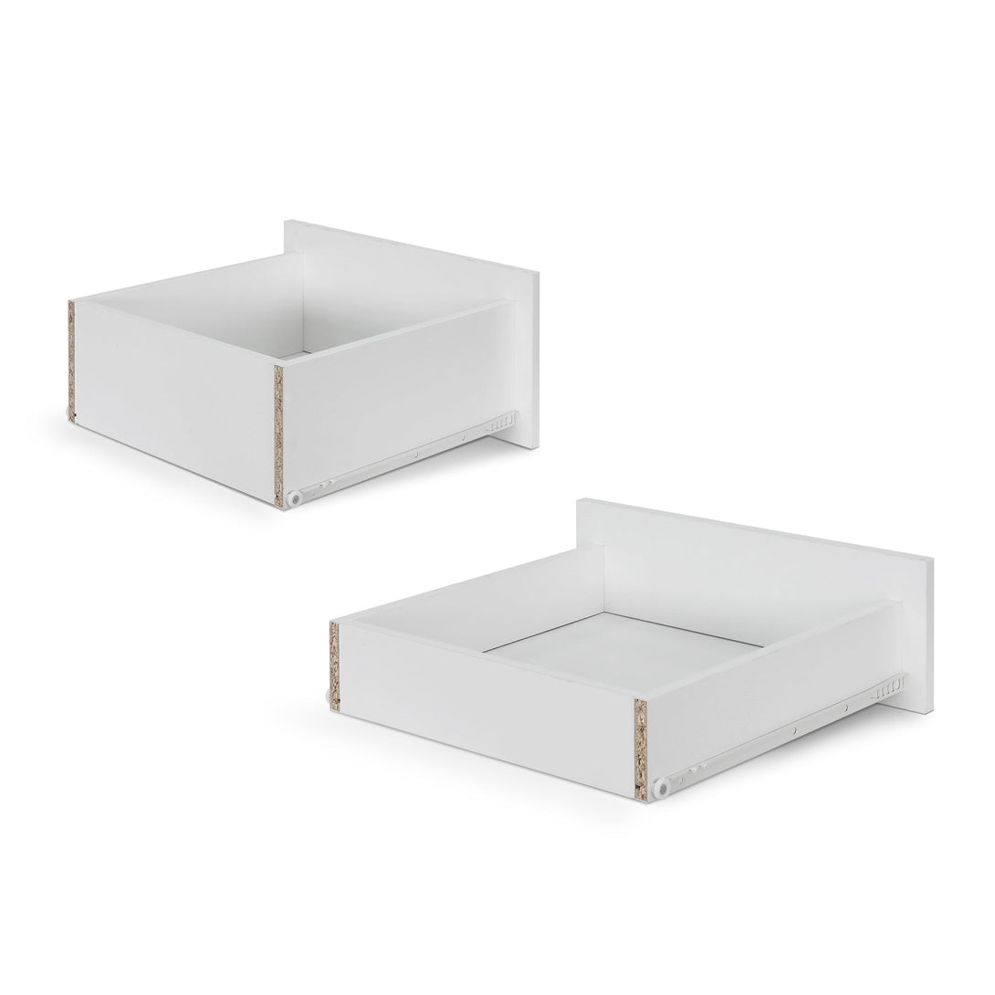 Karter Computer Desk with Drawers - White
