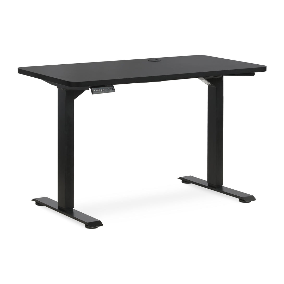 Bennie 120cm Dual Motor Electric Standing Desk - Black