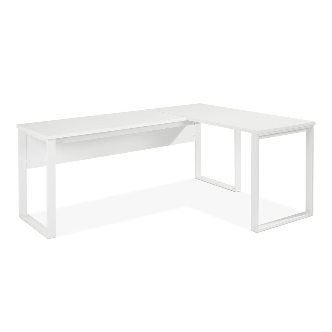 Nakia Computer Corner Desk - White