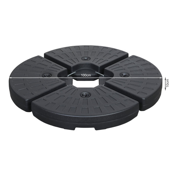 Outdoor Umbrella Base Weight Set