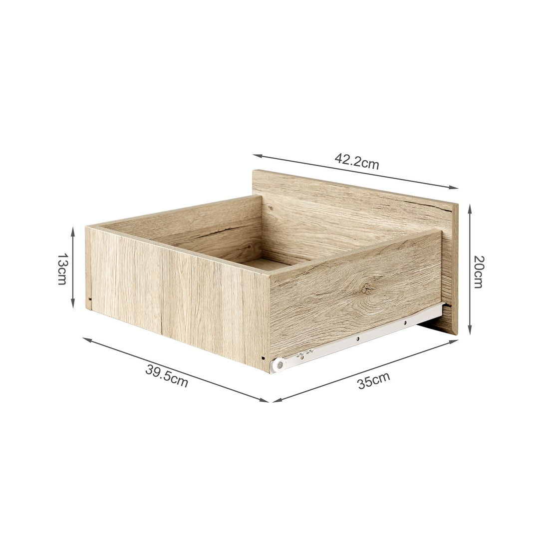 Borneo 5 Drawers Tallboy - Oak