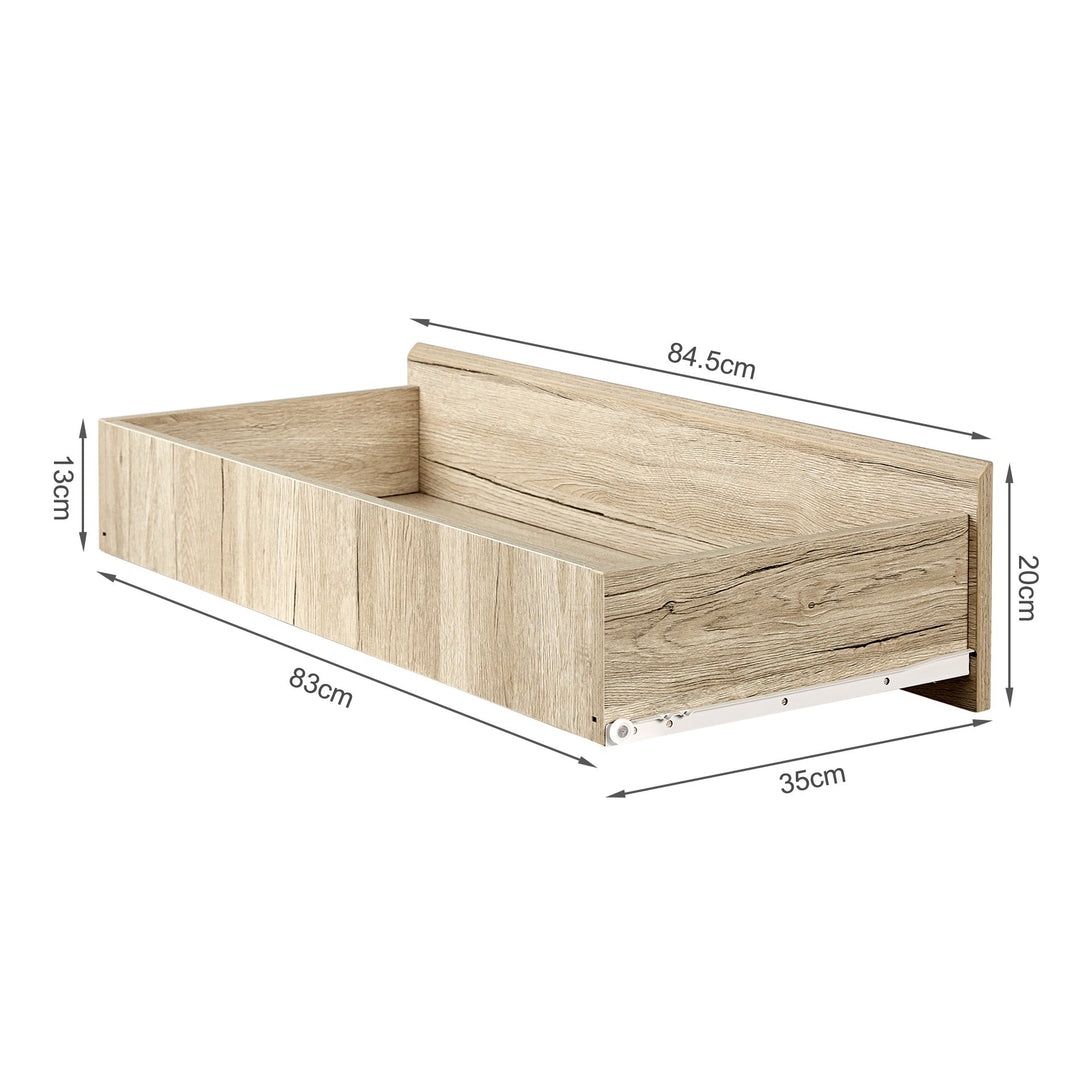 Borneo 5 Drawers Tallboy - Oak