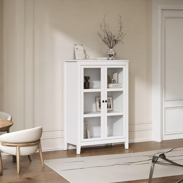 Congo Display Cabinet - White