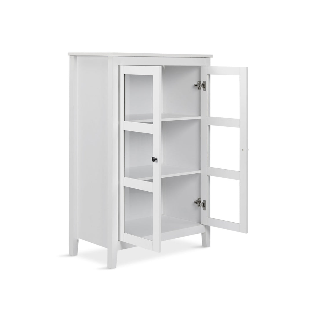 Congo Display Cabinet - White