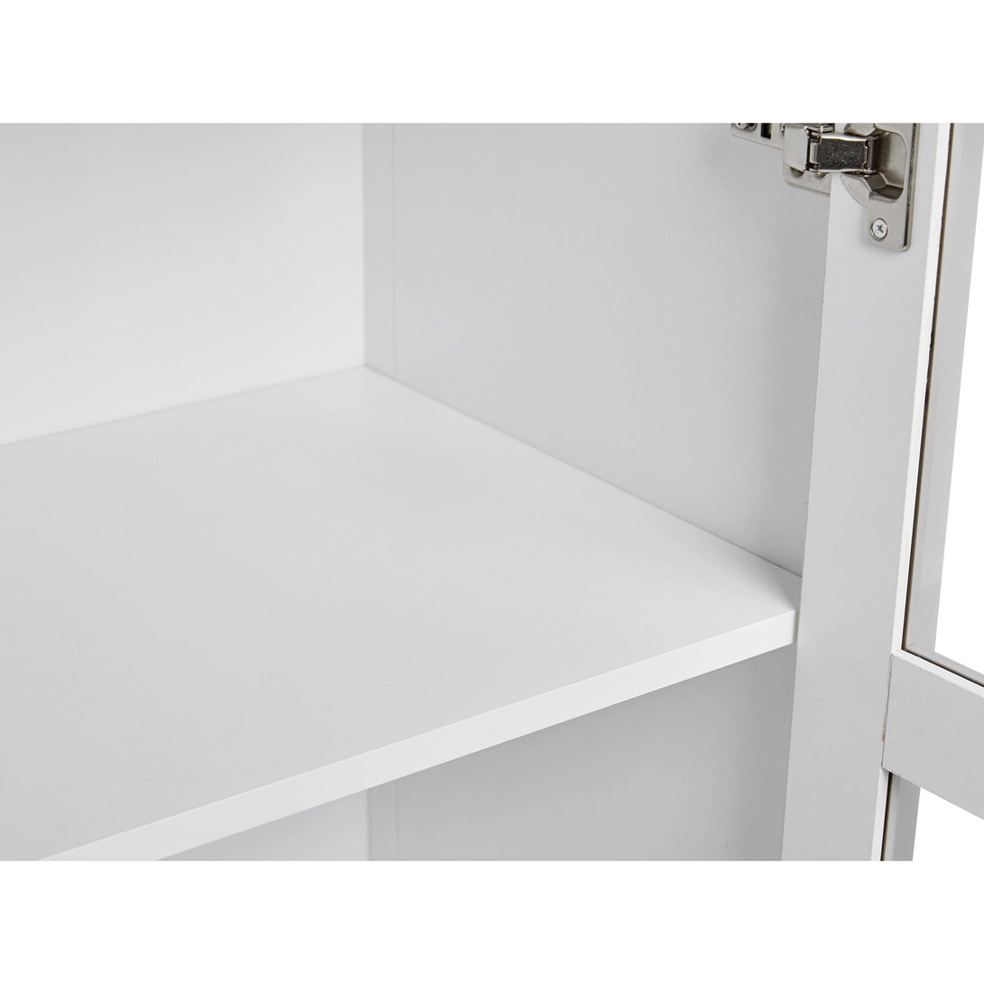 Congo Display Cabinet - White