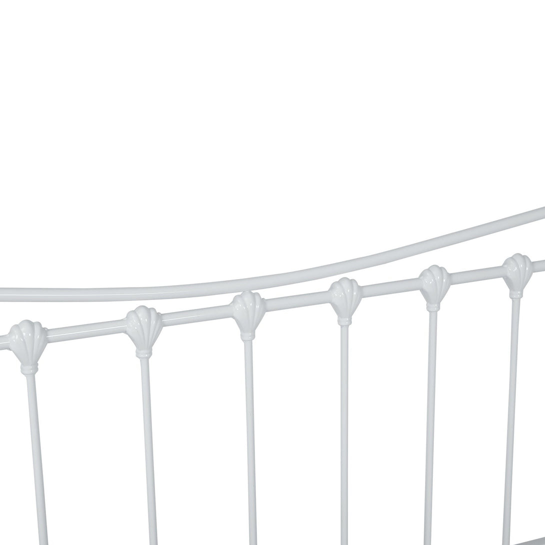 Hartz Single Metal Trundle Bed Frame - White