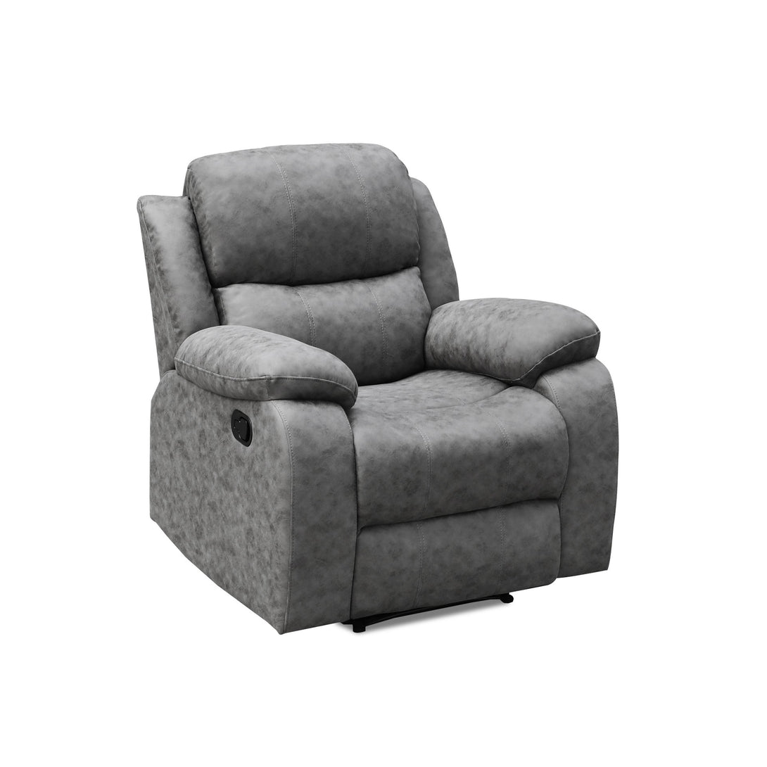 Wilson Manual Recliner Chair - Grey