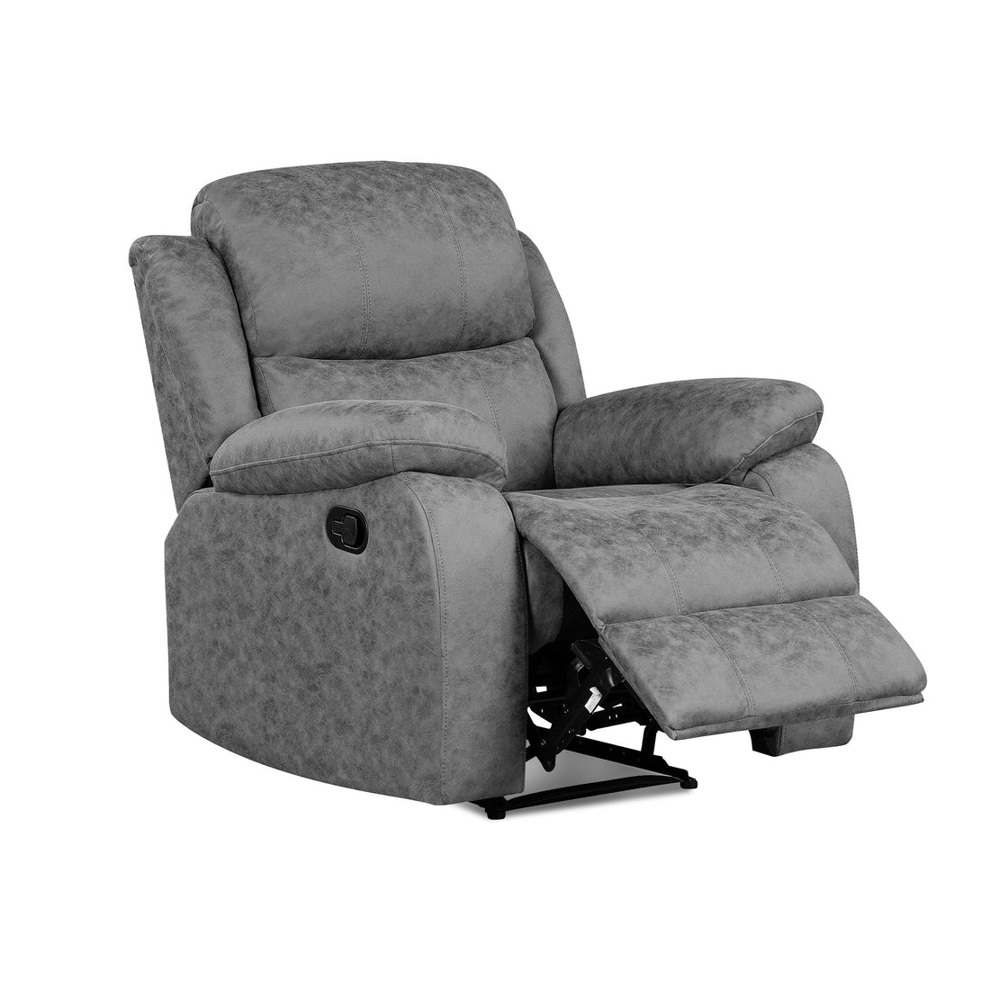 Wilson Manual Recliner Chair - Grey