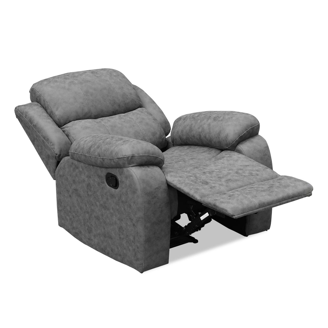 Wilson Manual Recliner Chair - Grey