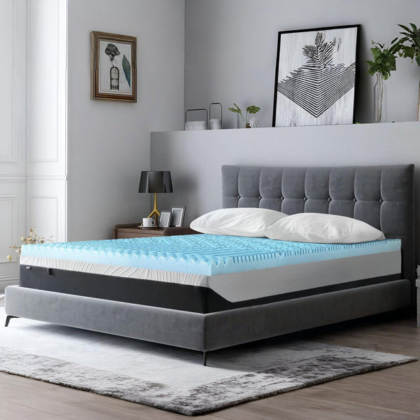 Gel Memory Foam Mattress Topper - Super King