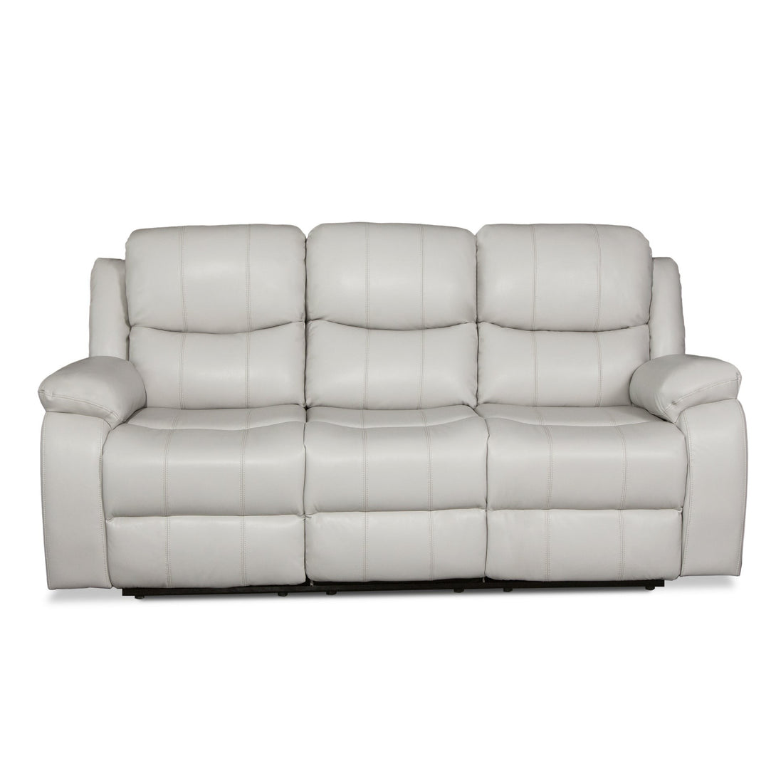Wilson Manual 3 Seater Recliner Sofa - Beige