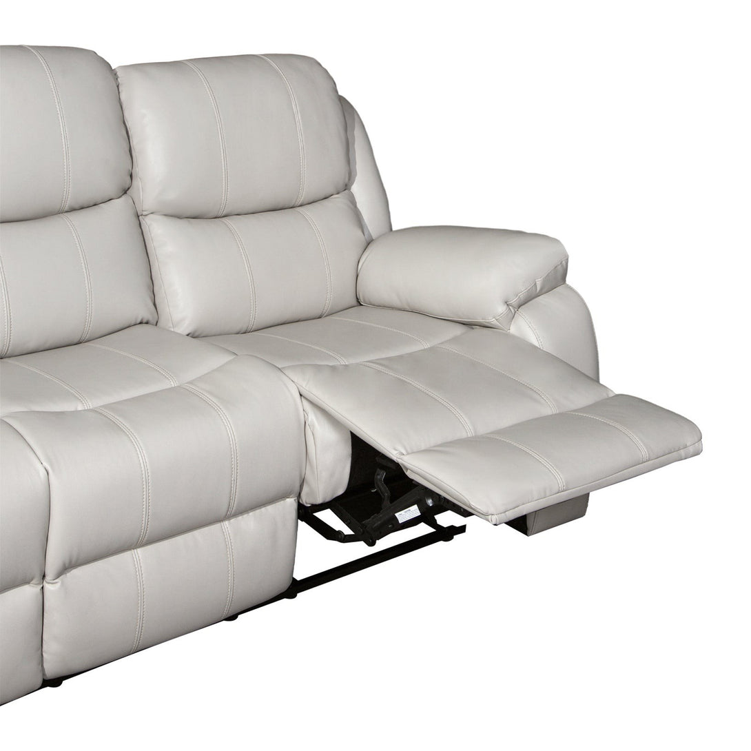 Wilson Manual 3 Seater Recliner Sofa - Beige