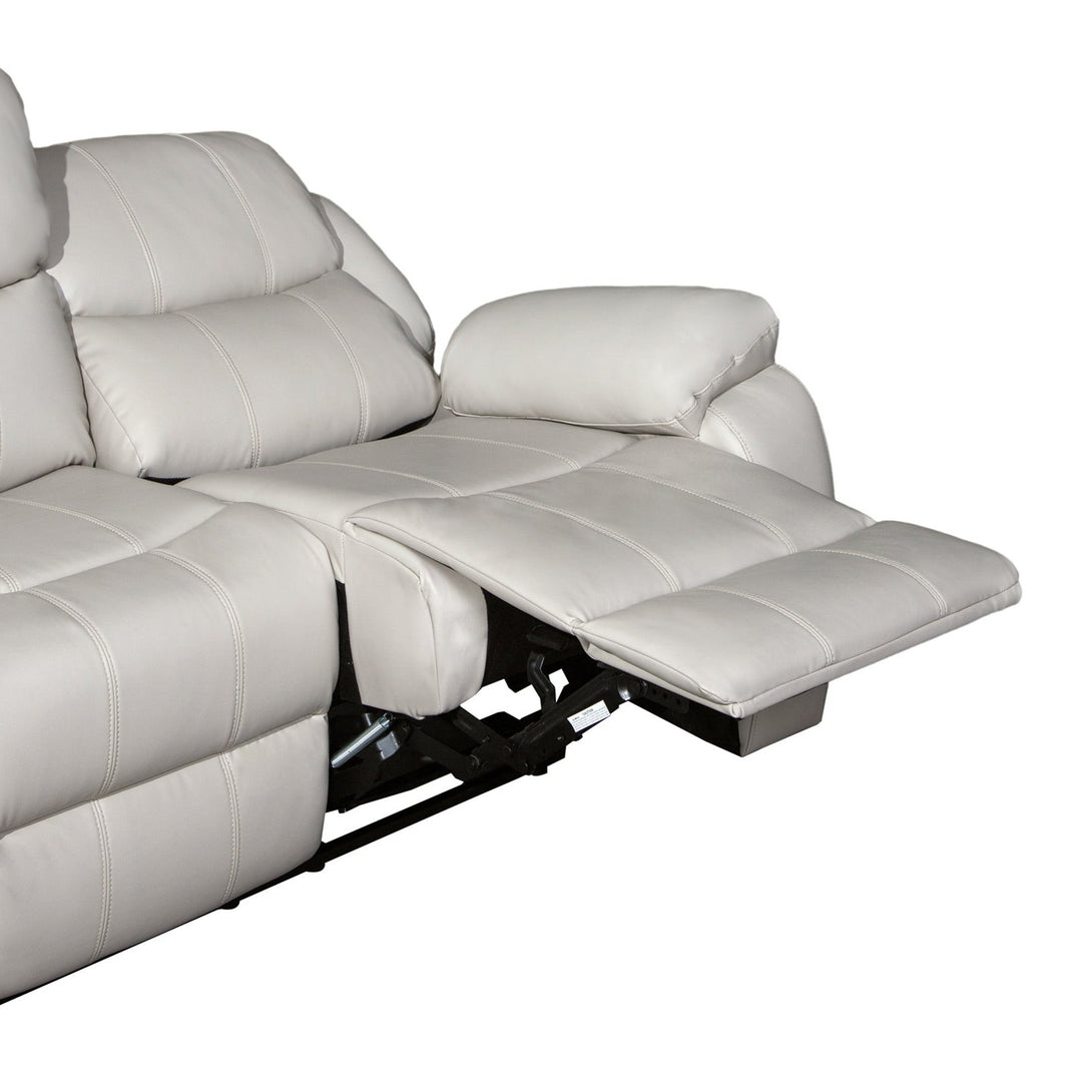 Wilson Manual 3 Seater Recliner Sofa - Beige