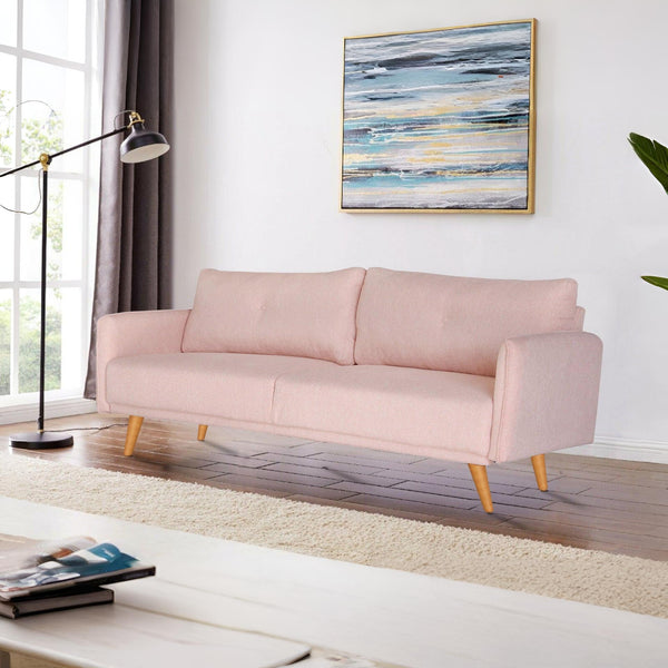 Harlan 3 Seater Sofa - Pink