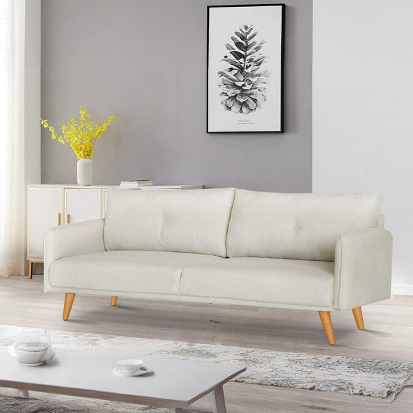 Harlan 3 Seater Sofa - Beige