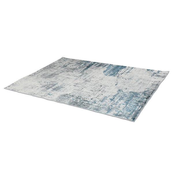 Premium Super Thick Modern Rug Blue Mist 140x200cm