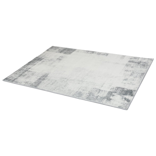 Premium Super Thick Modern Rug Grey Mist 140x200cm