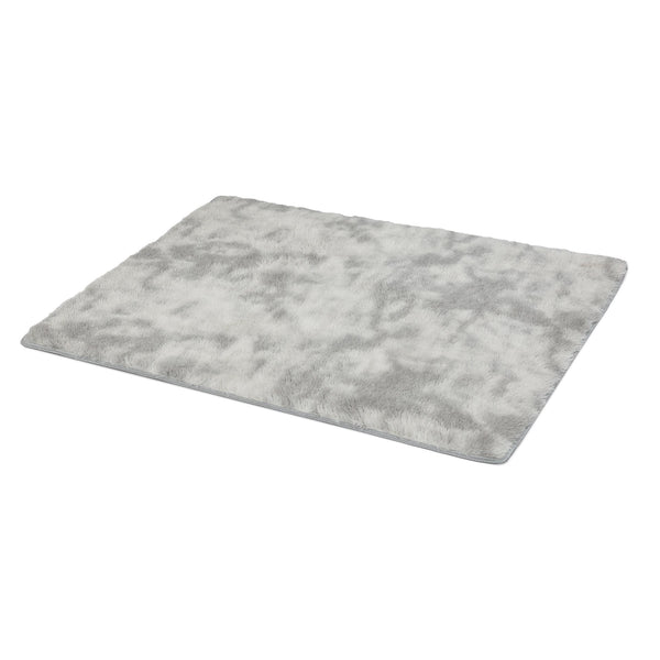 Thick Soft Shaggy Rug Light Grey 120x160cm