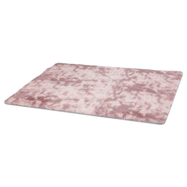 Thick Soft Shaggy Rug Purple 140x200cm