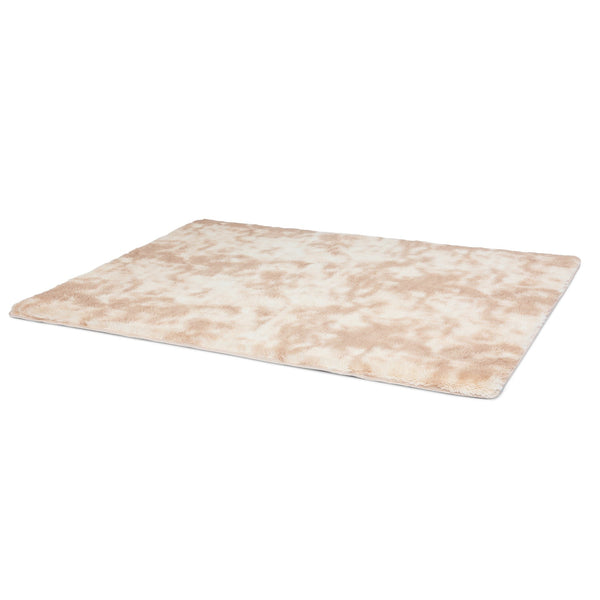 Thick Soft Shaggy Rug Khaki 140x200cm