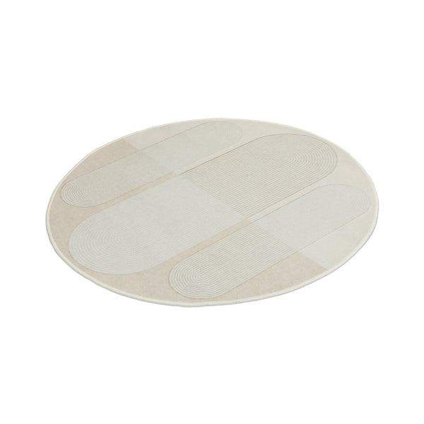 Quality Waterproof Round Rug Design G 100cm