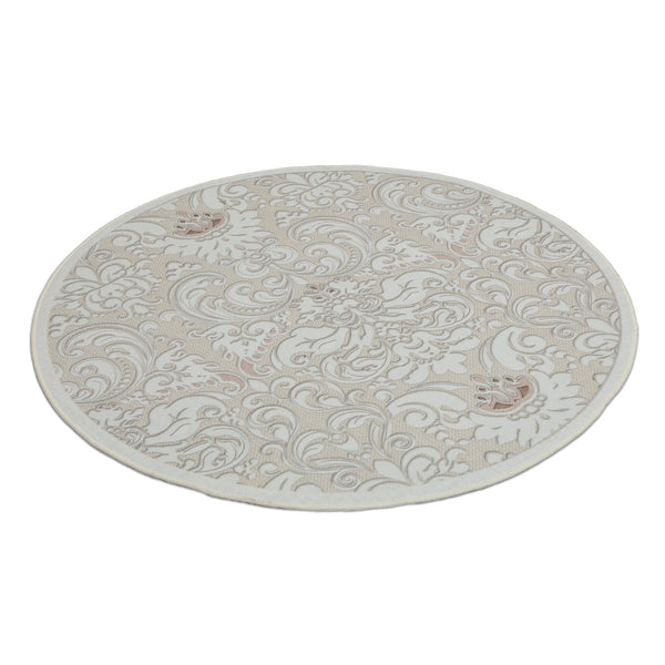 Quality Waterproof Round Rug Design N 120cm