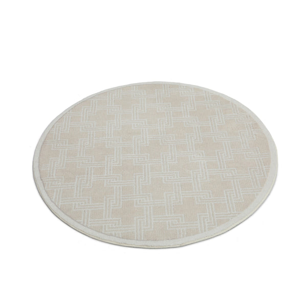 Premium Super Thick Modern Rug Design O 120cm