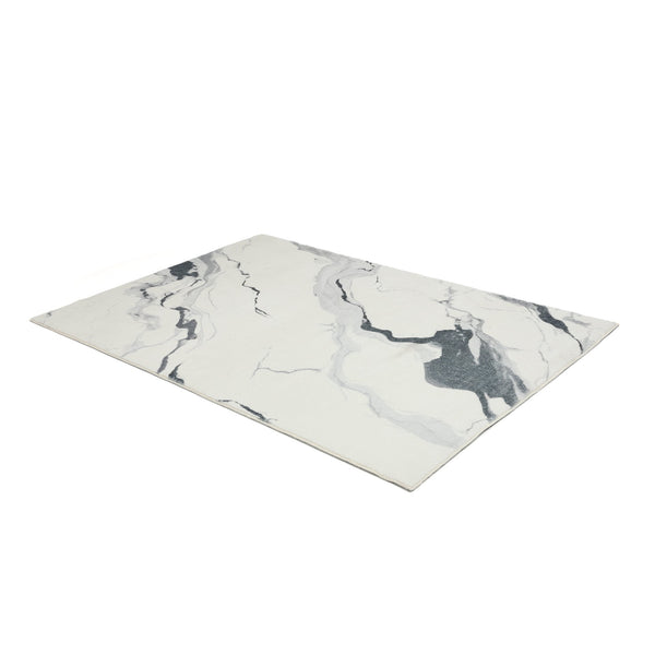 Premium Super Thick Modern Rug Marble Design B 140x200cm