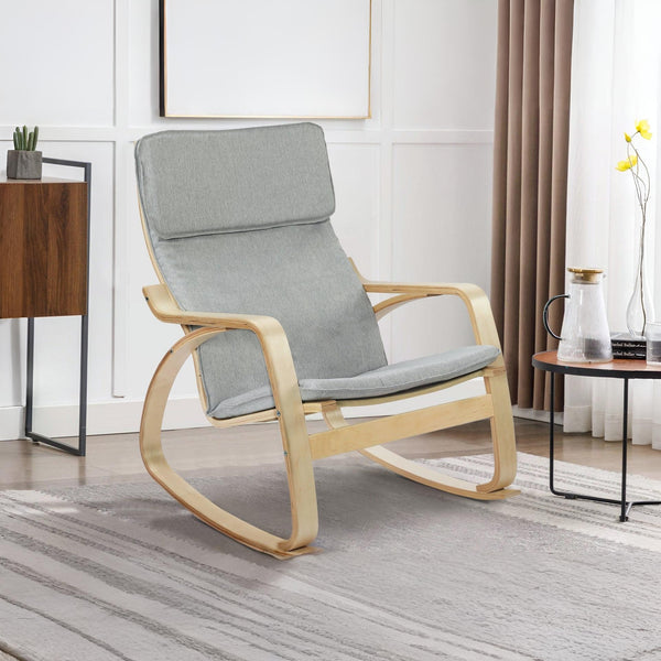 Alora Rocking Chair - Grey