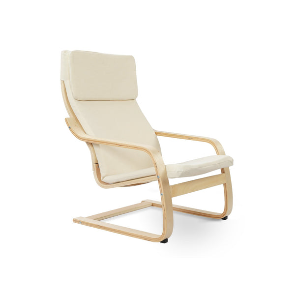 Fiona Bentwood Armchair - Oatmeal