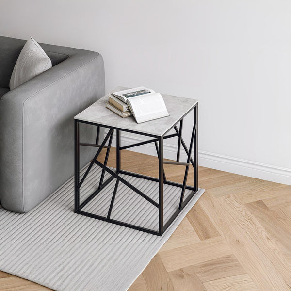 Shane Square Ceramic Coffee Table