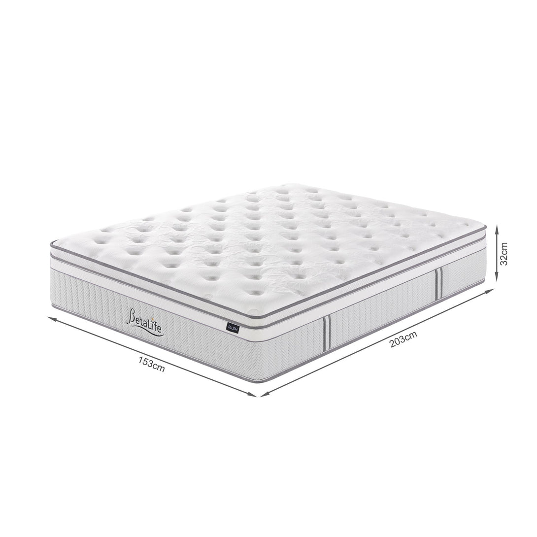 Natureblend Prime 5 Zone Pocket Spring Plush Mattress - Queen