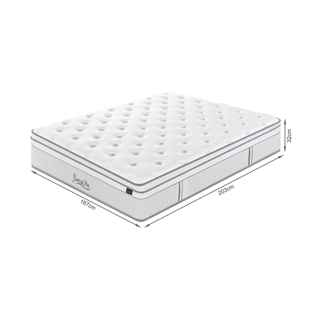 Natureblend Prime 5 Zone Pocket Spring Plush Mattress - King