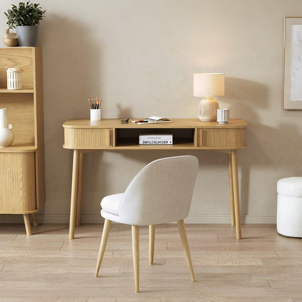 Atlantic 120cm Computer Desk - Natural