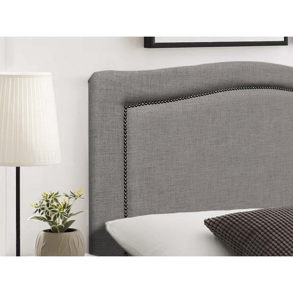 WINSTON Upholstered Headboard King - SLATE