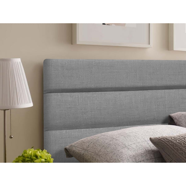 WENDY Upholstered Headboard Super King - GREY