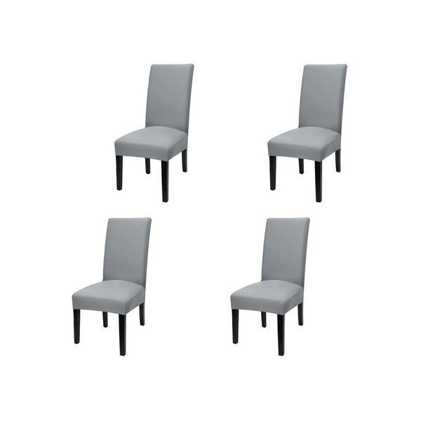 Dining Chair Cover - Set of 4 - Grey