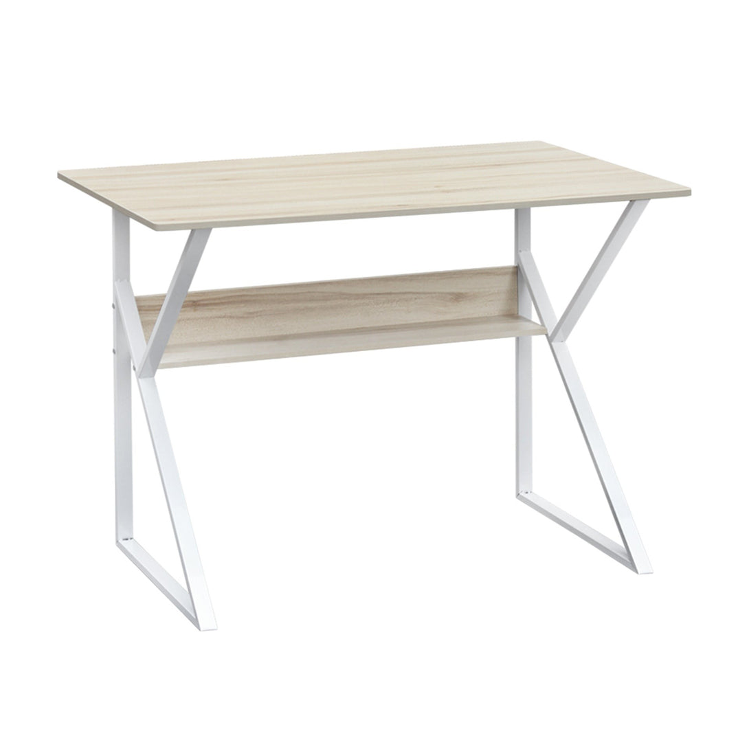 Yael 100cm Computer Desk - Maple