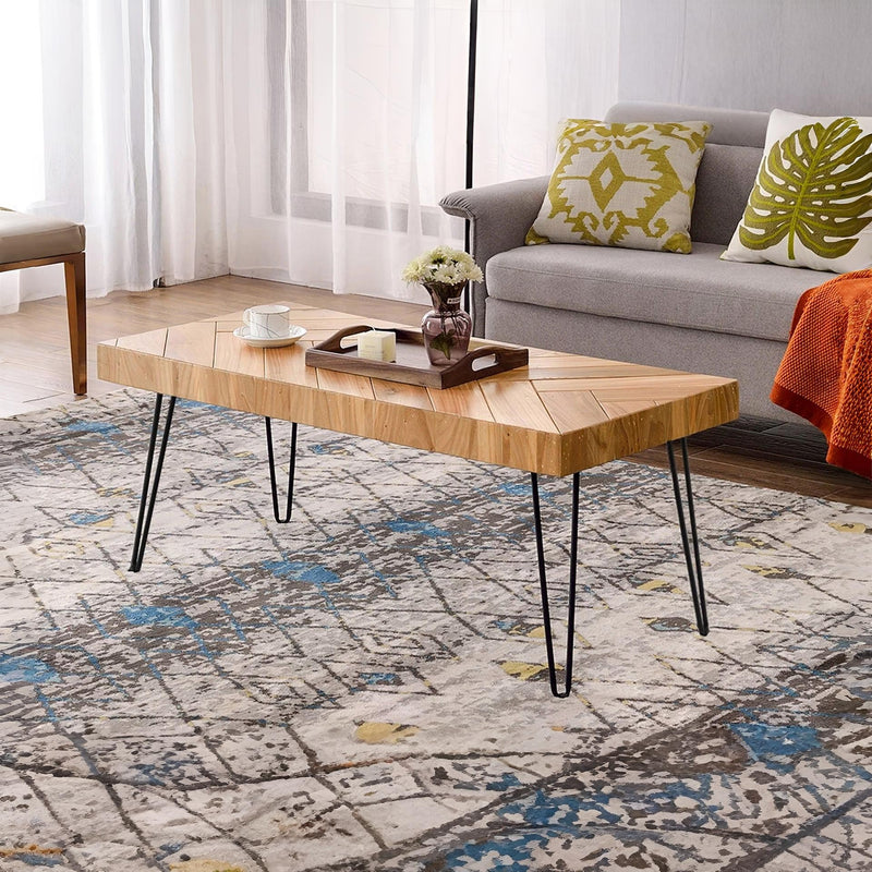 41cm Hairpin Table Leg Set of Modern Steel Legs – Treasurebox