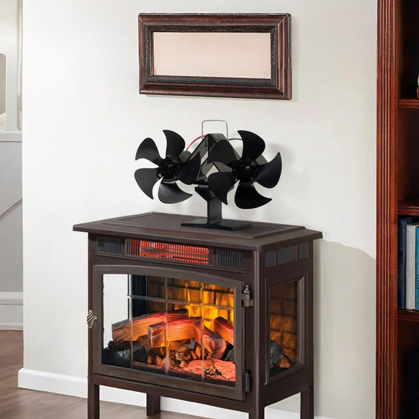 Heat Powered Stove Fan 10 Blades