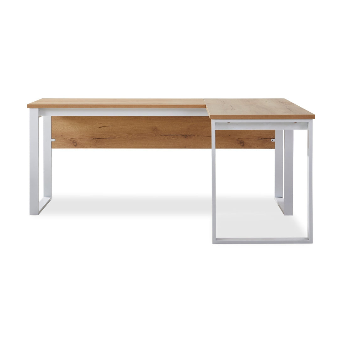 Nakia Computer Corner Desk - Oak