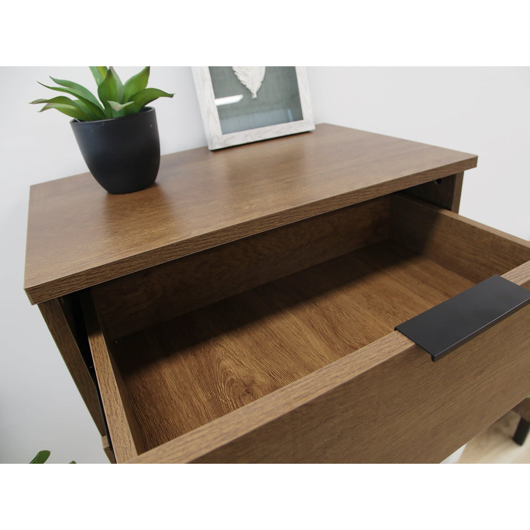 Ocala Tallboy 5 Drawer Chest Dresser - Walnut